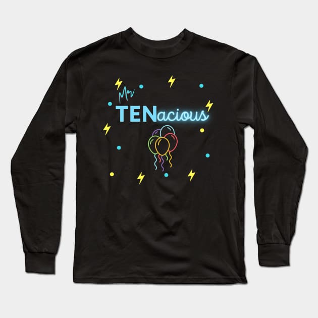 Mr. Tenacious Long Sleeve T-Shirt by ImmaFortuneCreations